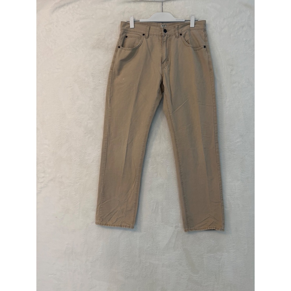 J.Crew Mens Tan‎ Khaki Cotton Straight Leg Chino Pants 32x32